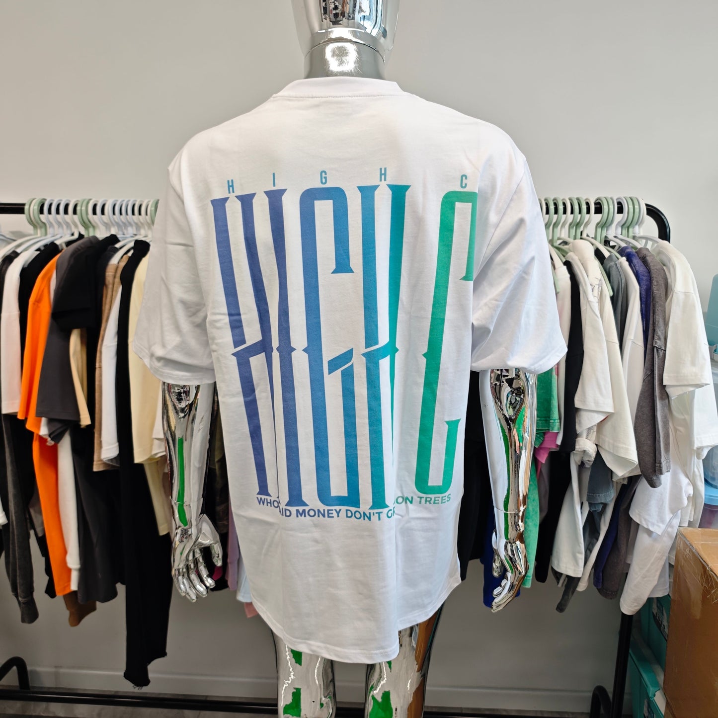 High C White T-shirt