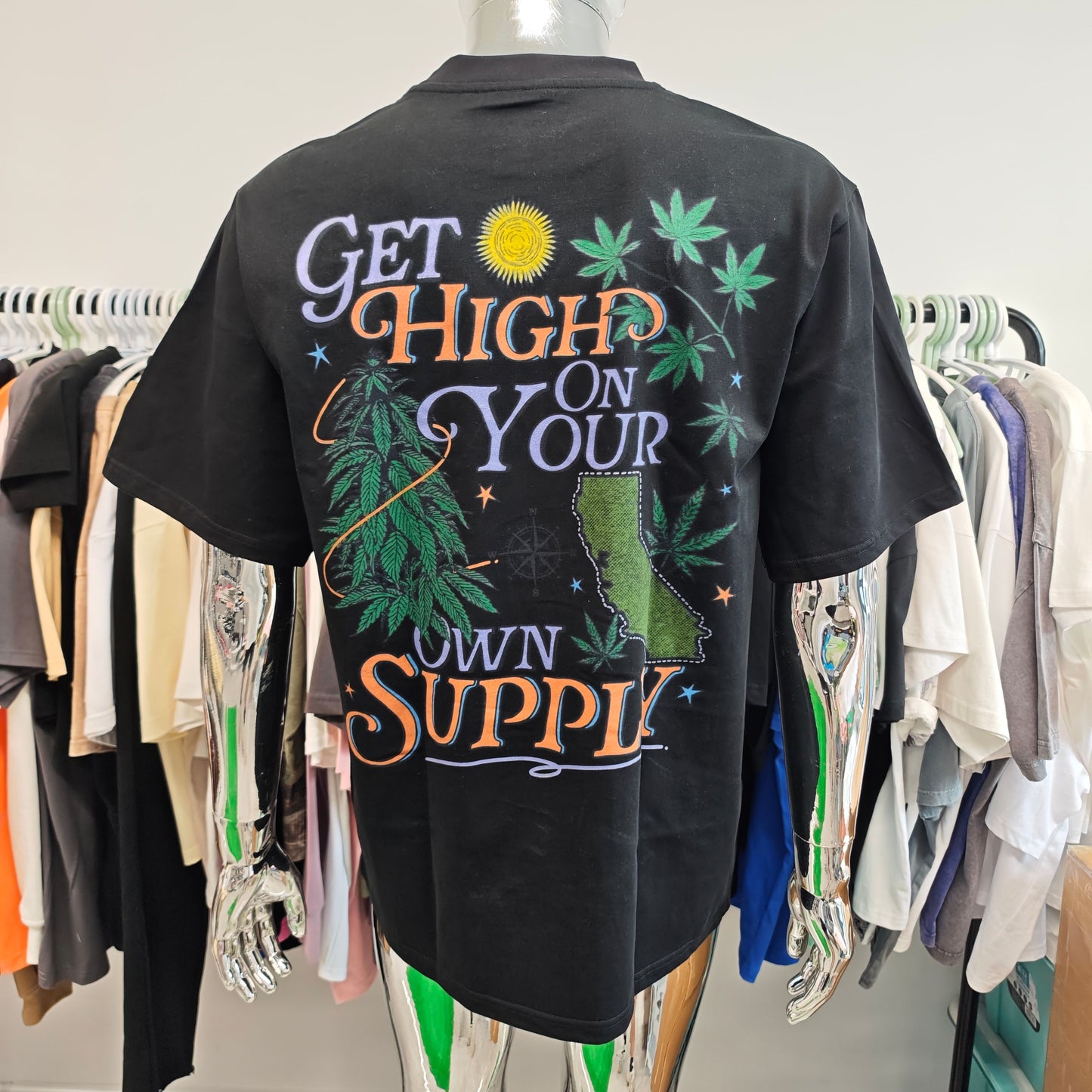 Own Supply Black T-shirt