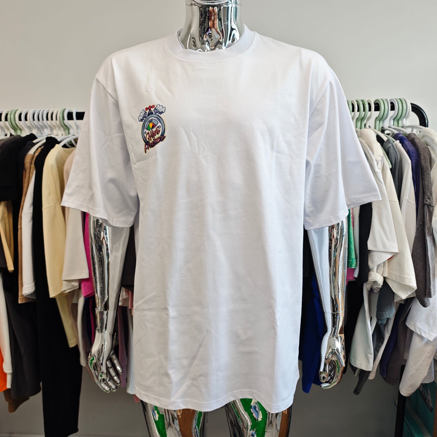High Preasure White T-shirt