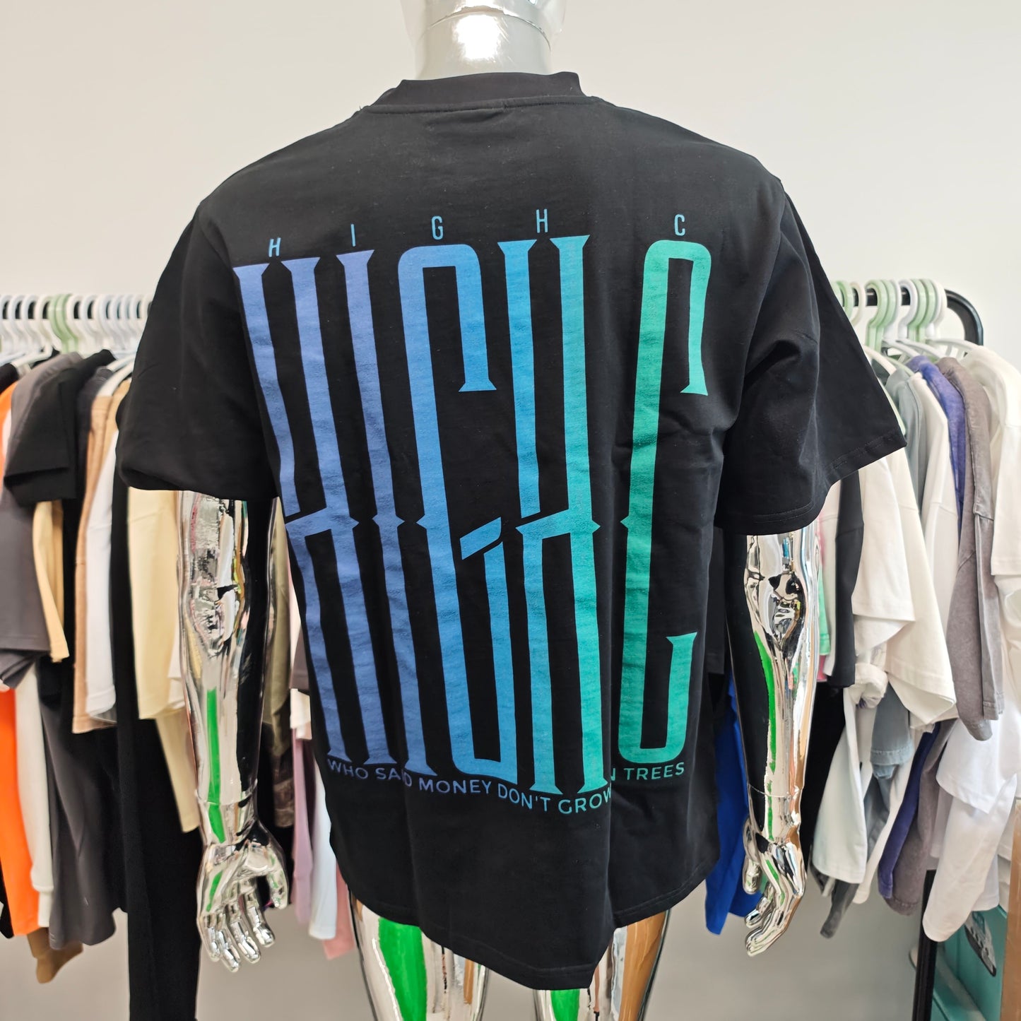 High C Black T-shirt