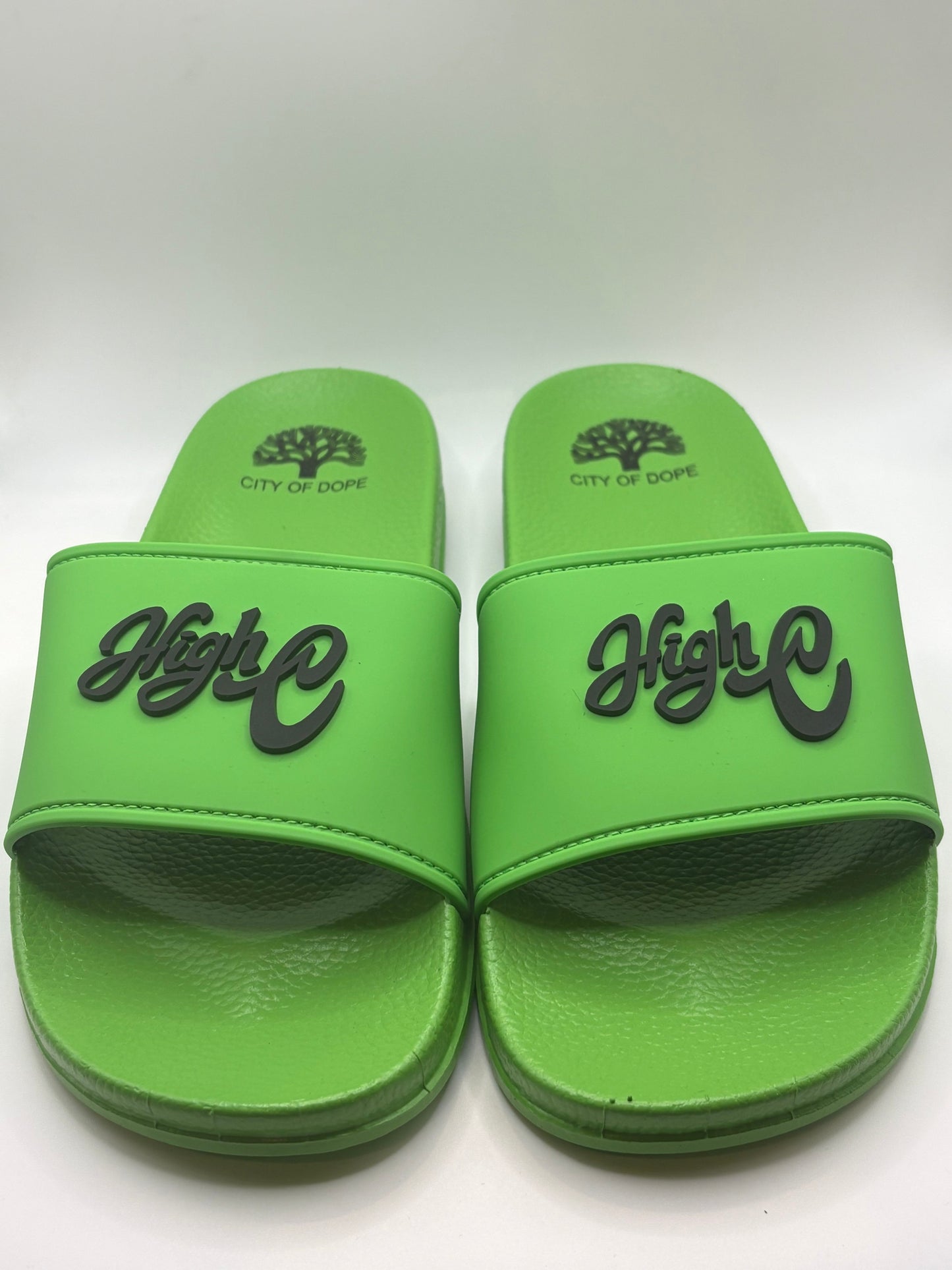 HIGH C Green Sandals