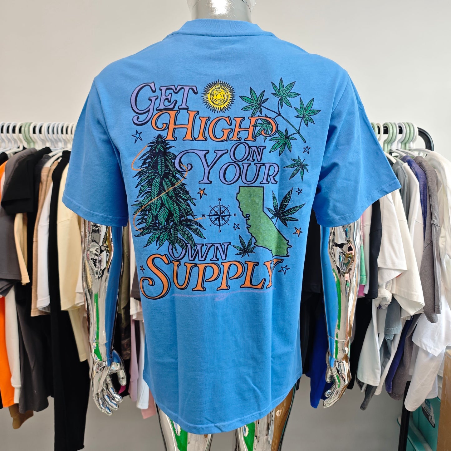 Own Supply Blue T-shirt