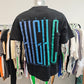 High C Black T-shirt