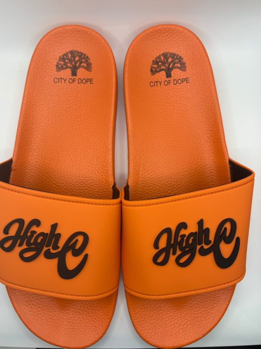 HIGH C Orange Sandals