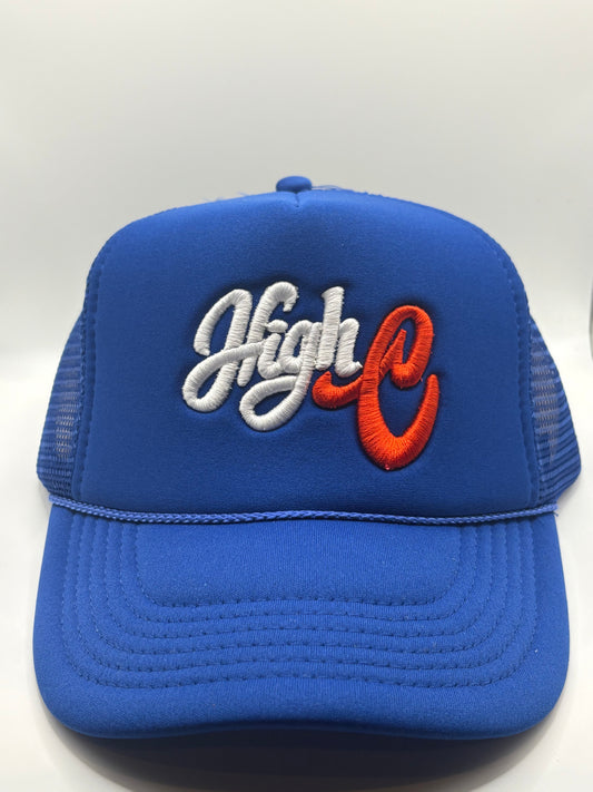 High C Blue hat
